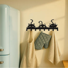 Iron Cat Hook Rack - Decorative Wall Key Holder - Purrfect Pet Haven