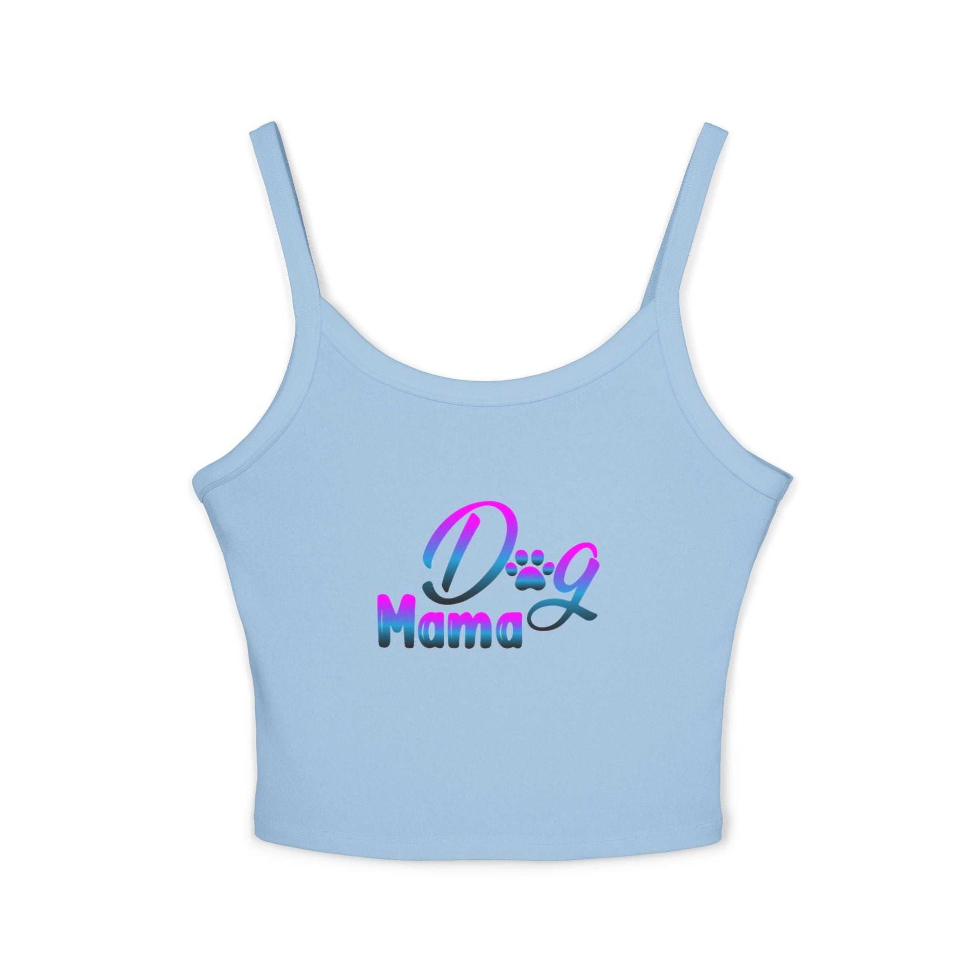 Dog Mama - Spaghetti Strap Tank Top - Purrfect Pet Haven