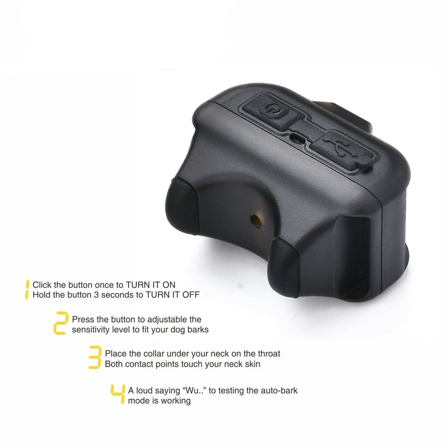 Automatic Anti-Barking Stop Training Collar - Small to Large Dogs - Purrfect Pet Haven