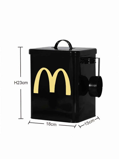 McDonald's Style Pet Food Storage Container - Bowl Sets
