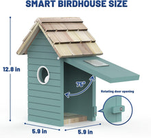 BirdNest AI House - Smart Camera 3MP 10K Species ID - Purrfect Pet Haven