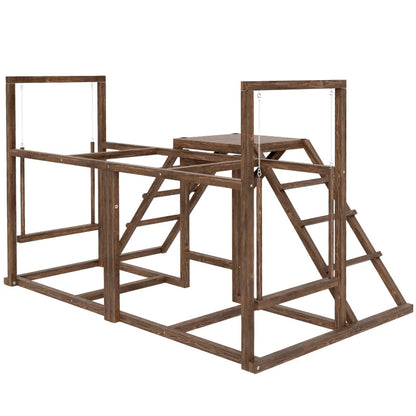 Chicken Coop Accessories - Activity Play Set with Swings - Purrfect Pet Haven