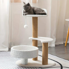 Multi-layer Cat Tree Indoor Cat Furniture With Scratching Post And Interactive Ball Toy Great Value Pet Consumption Tree - Purrfect Pet Haven