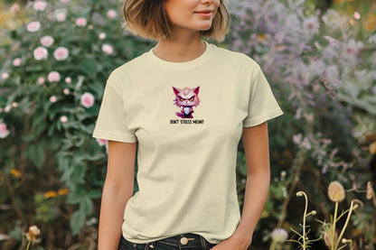 Cat T-Shirt - Stress Meowt Comfort Colors Tee - Purrfect Pet Haven