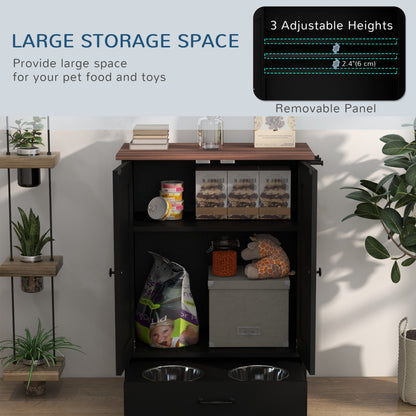 Mealtime Command Center - Dog Feeding Station - Purrfect Pet Haven