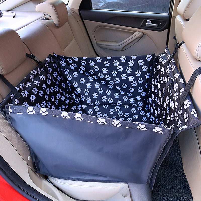 Waterproof Pet Rear Printed Double Layer Car Protection Mat - Purrfect Pet Haven