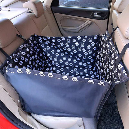 Waterproof Pet Rear Printed Double Layer Car Protection Mat - Purrfect Pet Haven