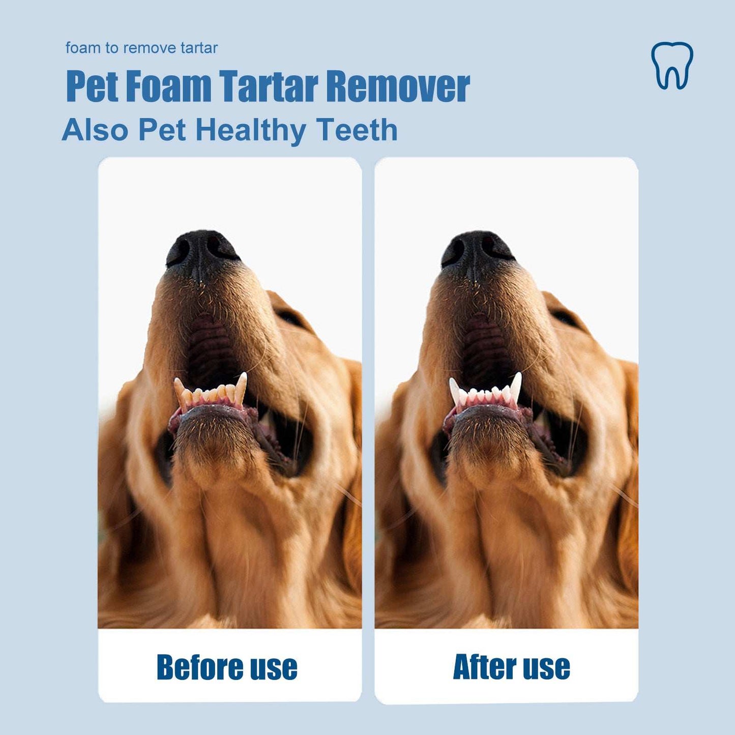 Dental Foam Cleaner For Removing Calculus, Yellow Teeth, Bad Breath, Teeth Cleaning - Purrfect Pet Haven