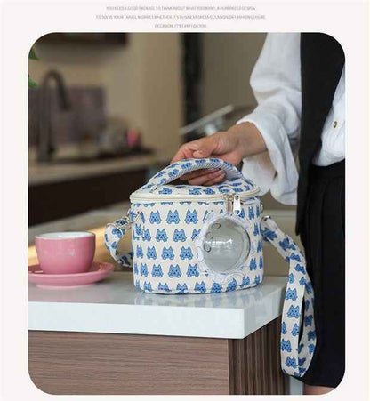 Small Pet Carrier Bag Ventilated - Guinea Pig Hamster Travel