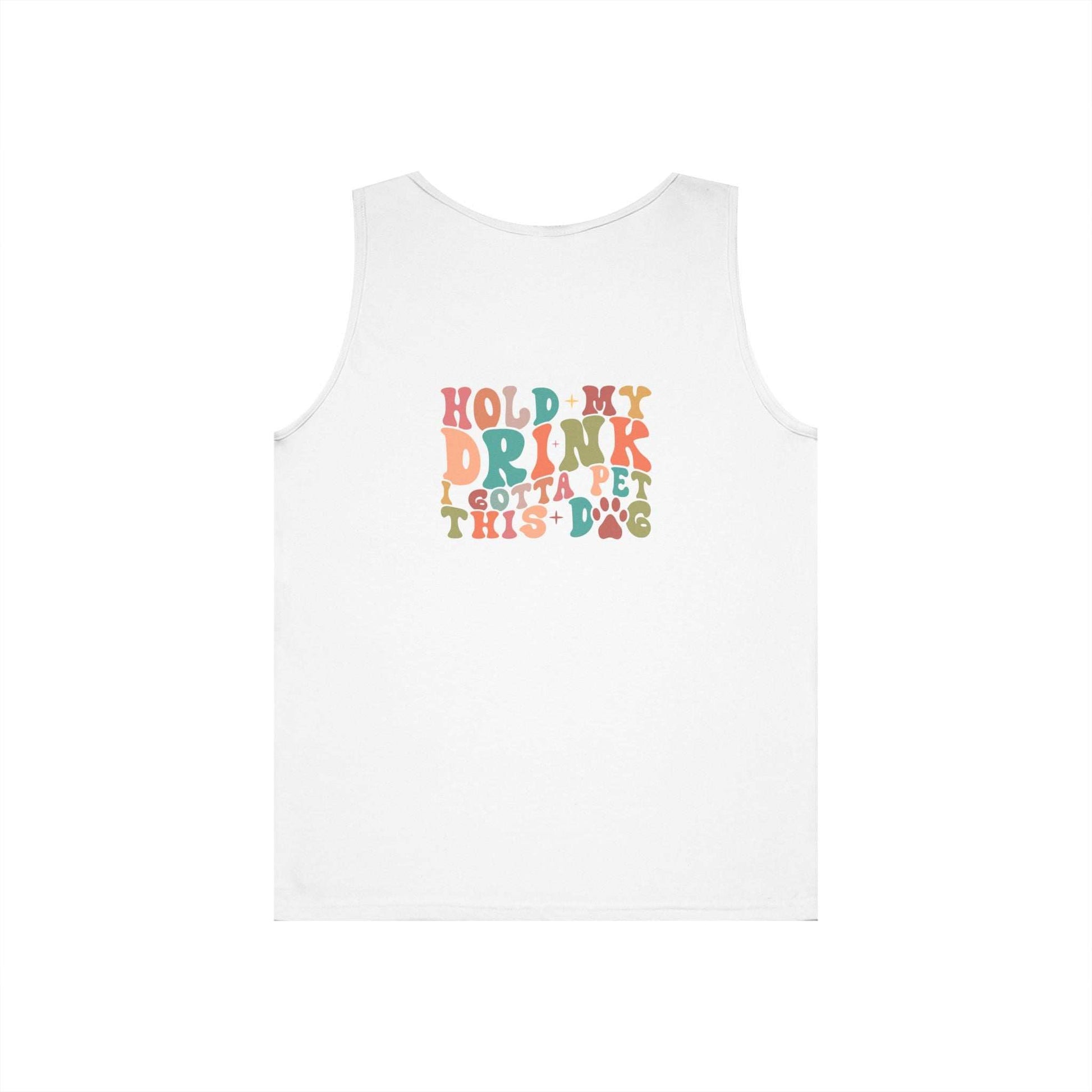 Cute Pet Lover Tank Top, Stay Pawsitive Tank, Funny Dog Lover Shirt - Purrfect Pet Haven