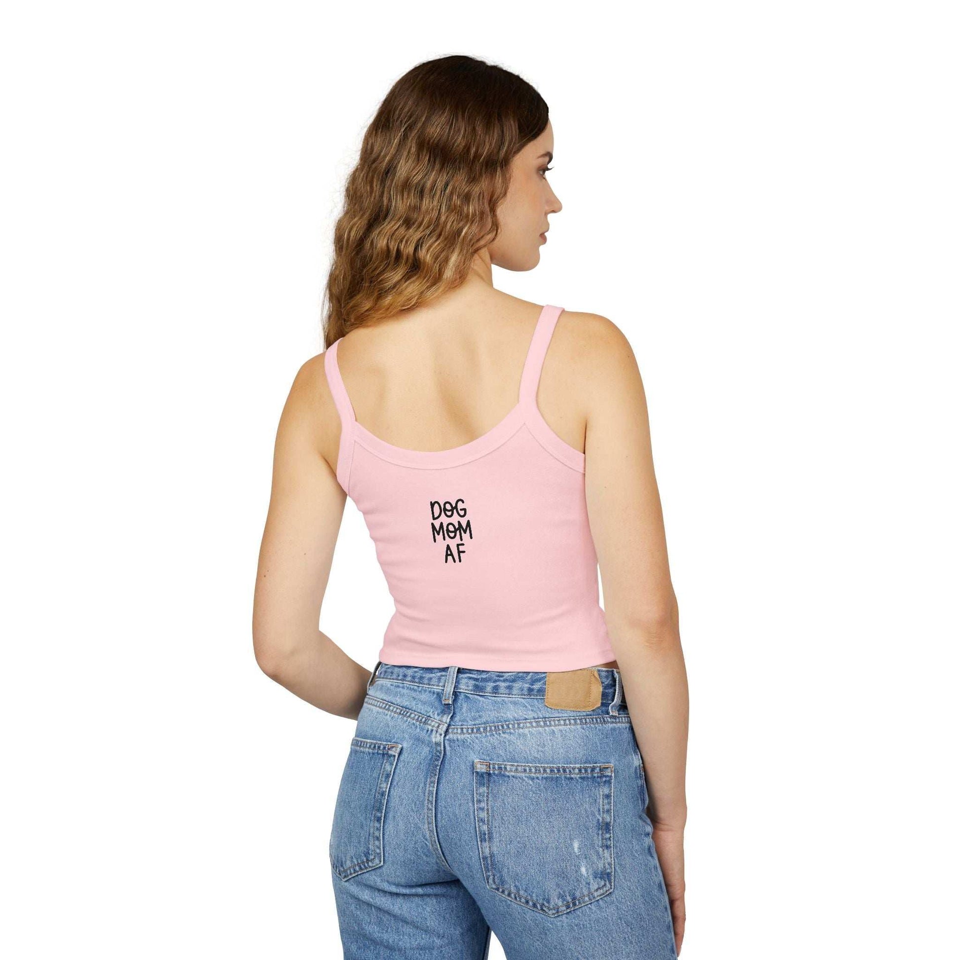 Fur Mama Spaghetti Strap Tank Top - Perfect for Dog Moms - Purrfect Pet Haven