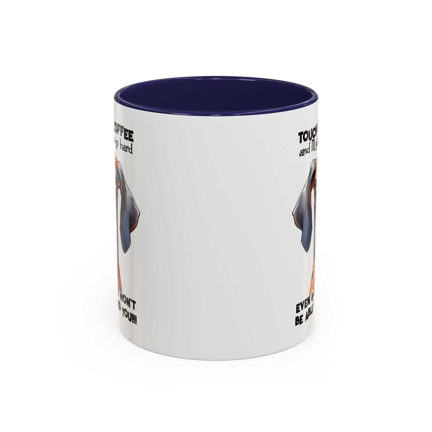Funny Dog Coffee Mug for Pet Lovers – Tough Coffee Quote – Gift for Dog Owners - Purrfect Pet Haven