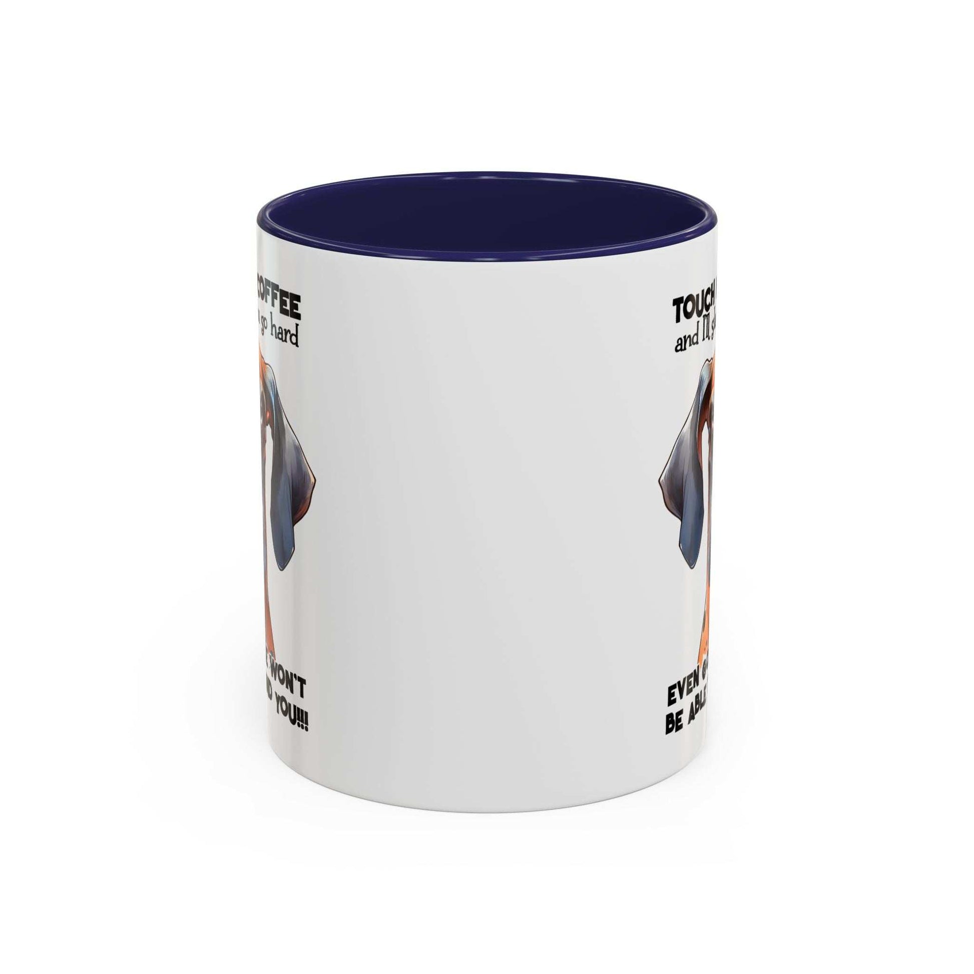 Funny Dog Coffee Mug for Pet Lovers – Tough Coffee Quote – Gift for Dog Owners - Purrfect Pet Haven