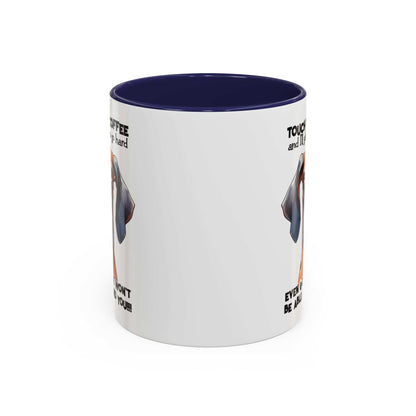 Funny Dog Coffee Mug for Pet Lovers – Tough Coffee Quote – Gift for Dog Owners - Purrfect Pet Haven