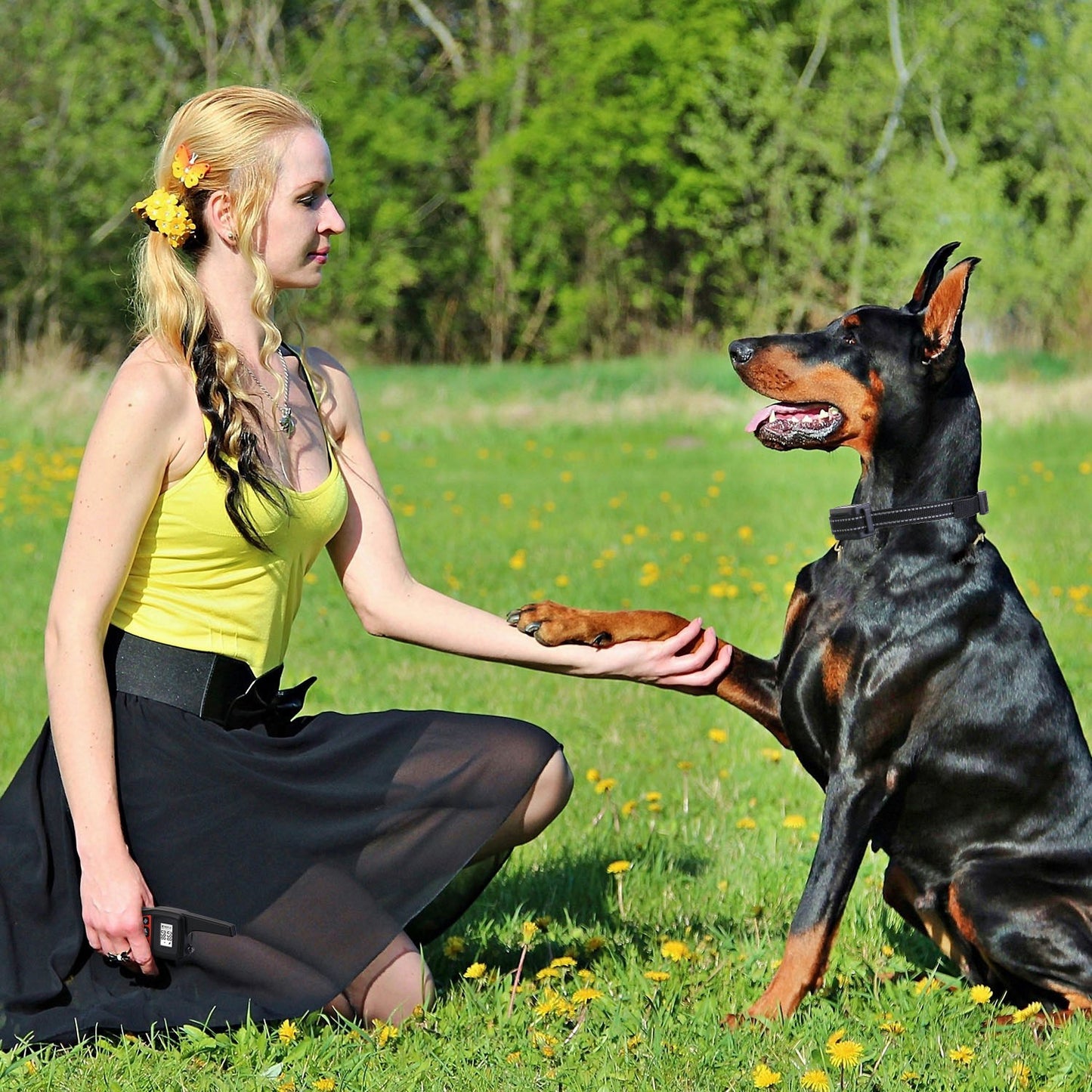 Dog Training Collar - 3280ft Range IP67 Waterproof 3 Modes - Purrfect Pet Haven