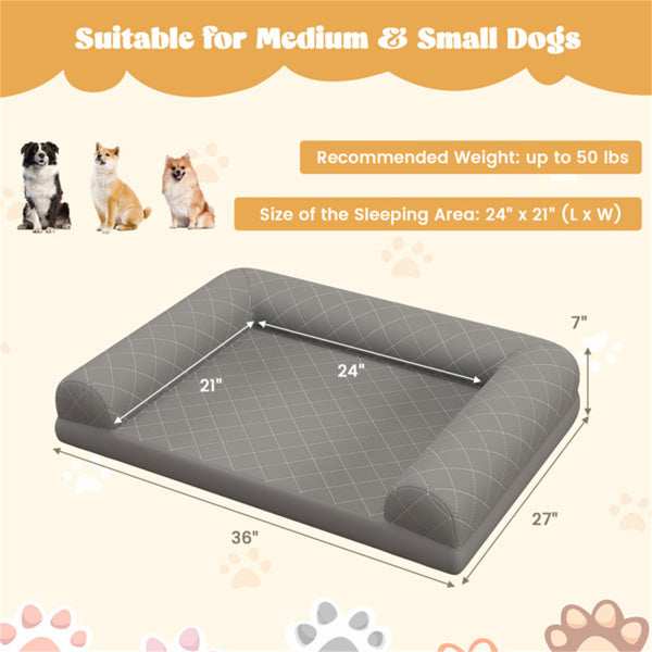 36 Inch Orthopedic Dog Bed - Large Size - Purrfect Pet Haven