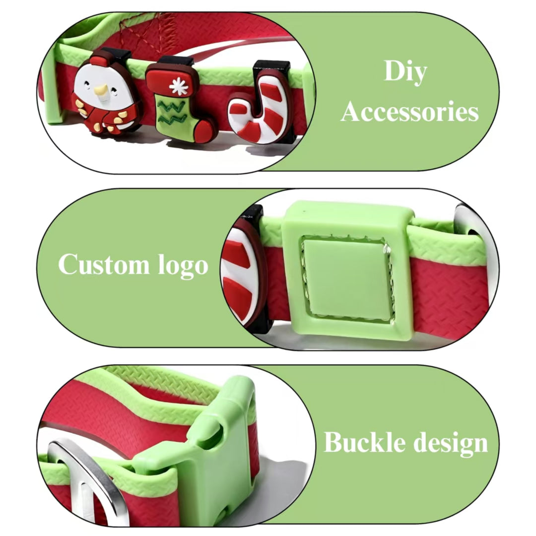 DIY Pet Leash Set - Dual-Color Embossed with 12 Accessories - Purrfect Pet Haven