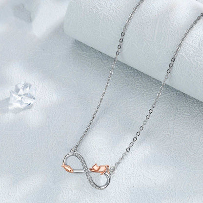 Special-interest Design Infinite Symbol Pendant Cat Necklace Gift - Purrfect Pet Haven