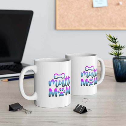 Cute Mutt Mom Ceramic Mug - Ideal Gift for Animal Lovers - Purrfect Pet Haven