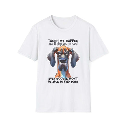 Funny Dog Coffee Lover T-Shirt - Hilarious Pet Parent Humor Tee - Purrfect Pet Haven
