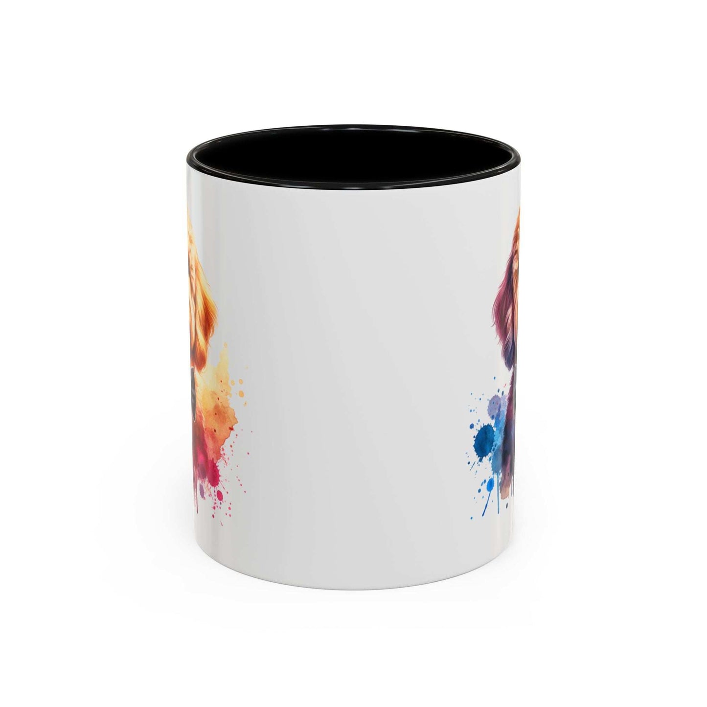 Watercolor Dog Lover Coffee Mug - 11oz & 15oz Accent Mugs for Pet Owners | Purrfect Pet Haven