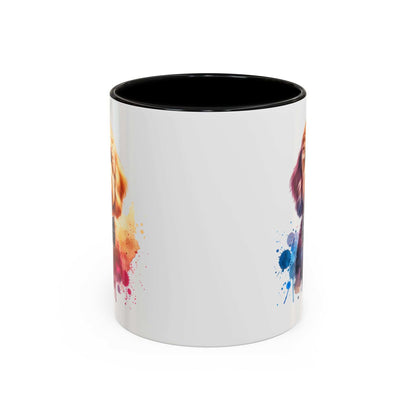 Watercolor Dog Lover Coffee Mug - 11oz & 15oz Accent Mugs for Pet Owners | Purrfect Pet Haven