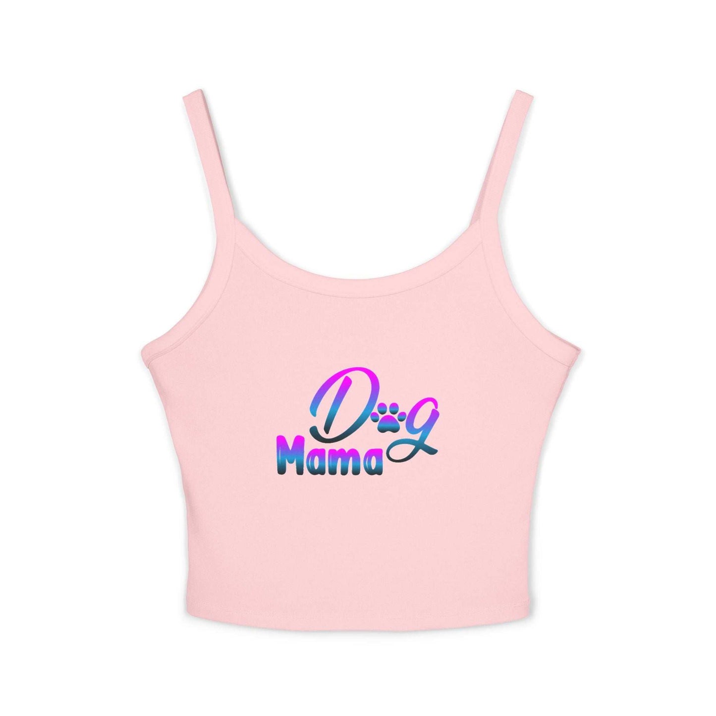 Dog Mama - Spaghetti Strap Tank Top - Purrfect Pet Haven