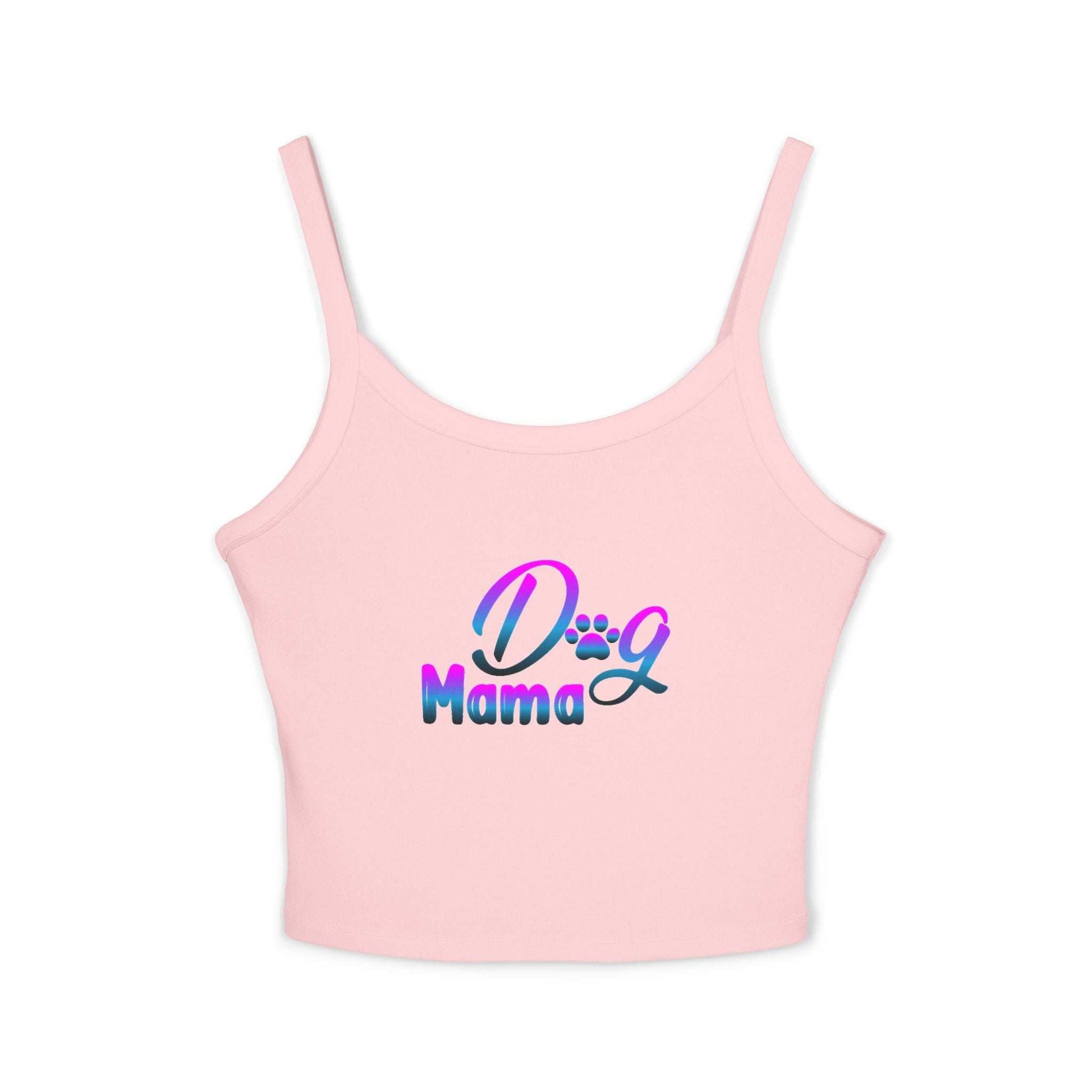 Dog Mama - Spaghetti Strap Tank Top - Purrfect Pet Haven