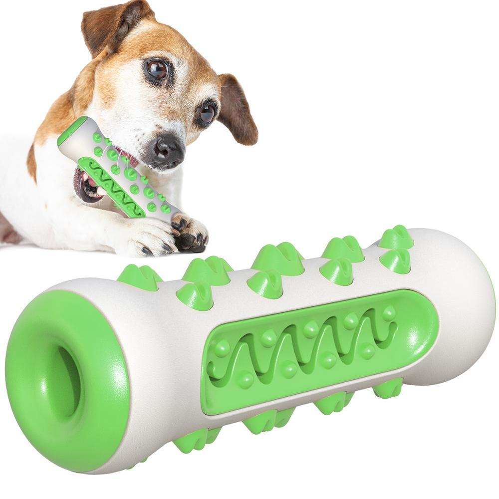 Indestructible Dog Squeaky Toys - Tough Toothbrush Chew Toy for Aggressive Chewers - Purrfect Pet Haven