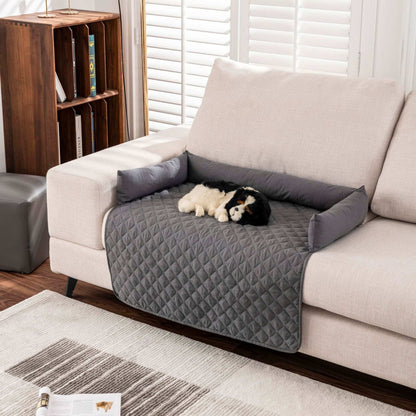 Waterproof Pet Mat with Side Bolsters - Furniture Protector Cover - Purrfect Pet Haven