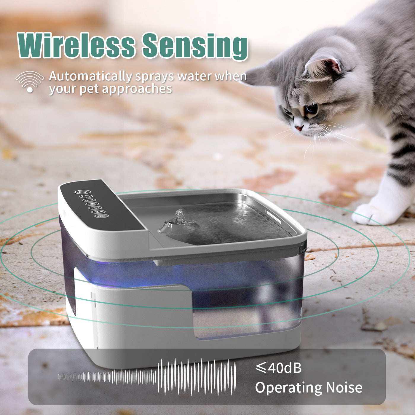Intelligent Automatic Circulating Water Dispenser with Filter - Purrfect Pet Haven