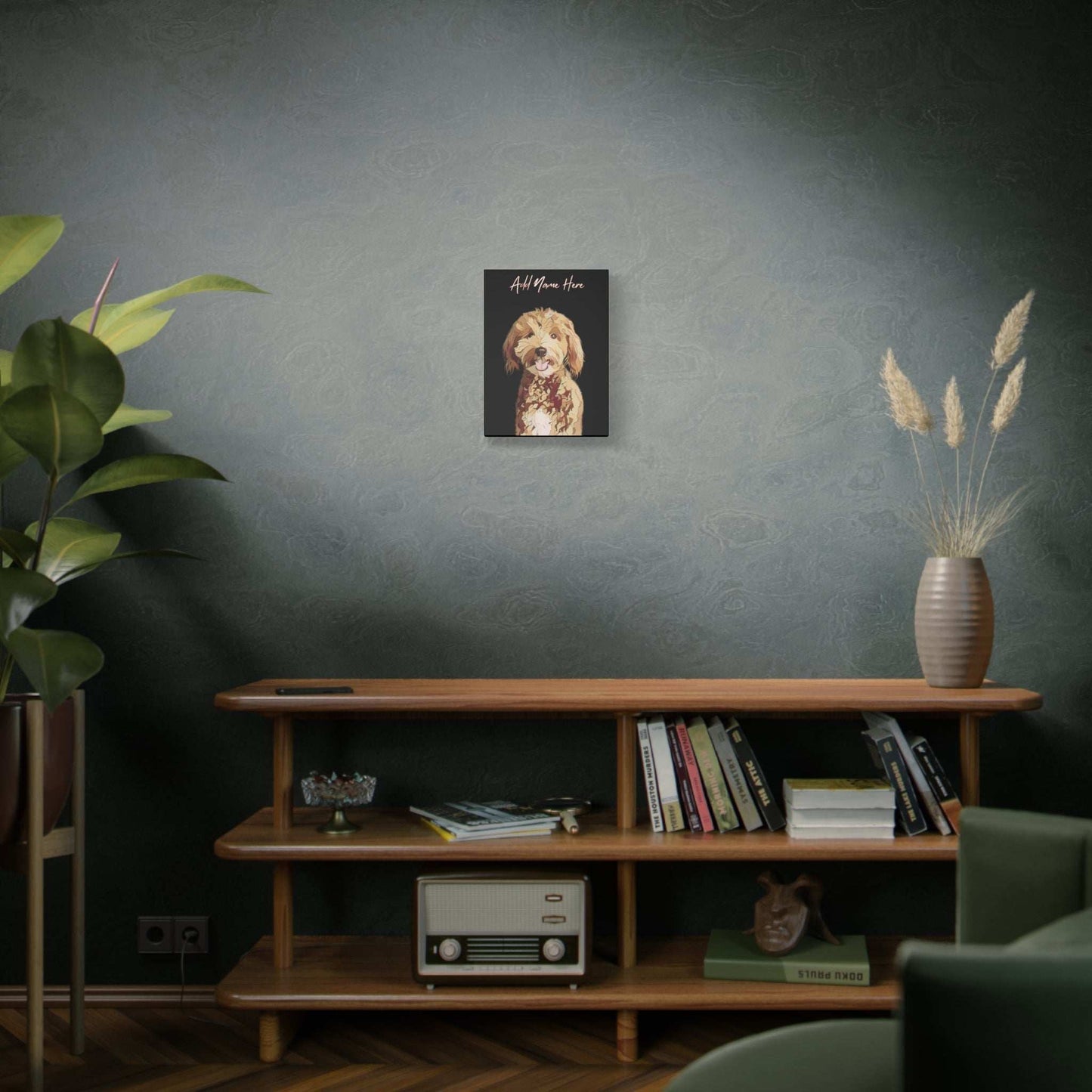 Custom Cartoonify Portrait Canvas - Personalized Art for Pet Lovers | Purrfect Pet Haven