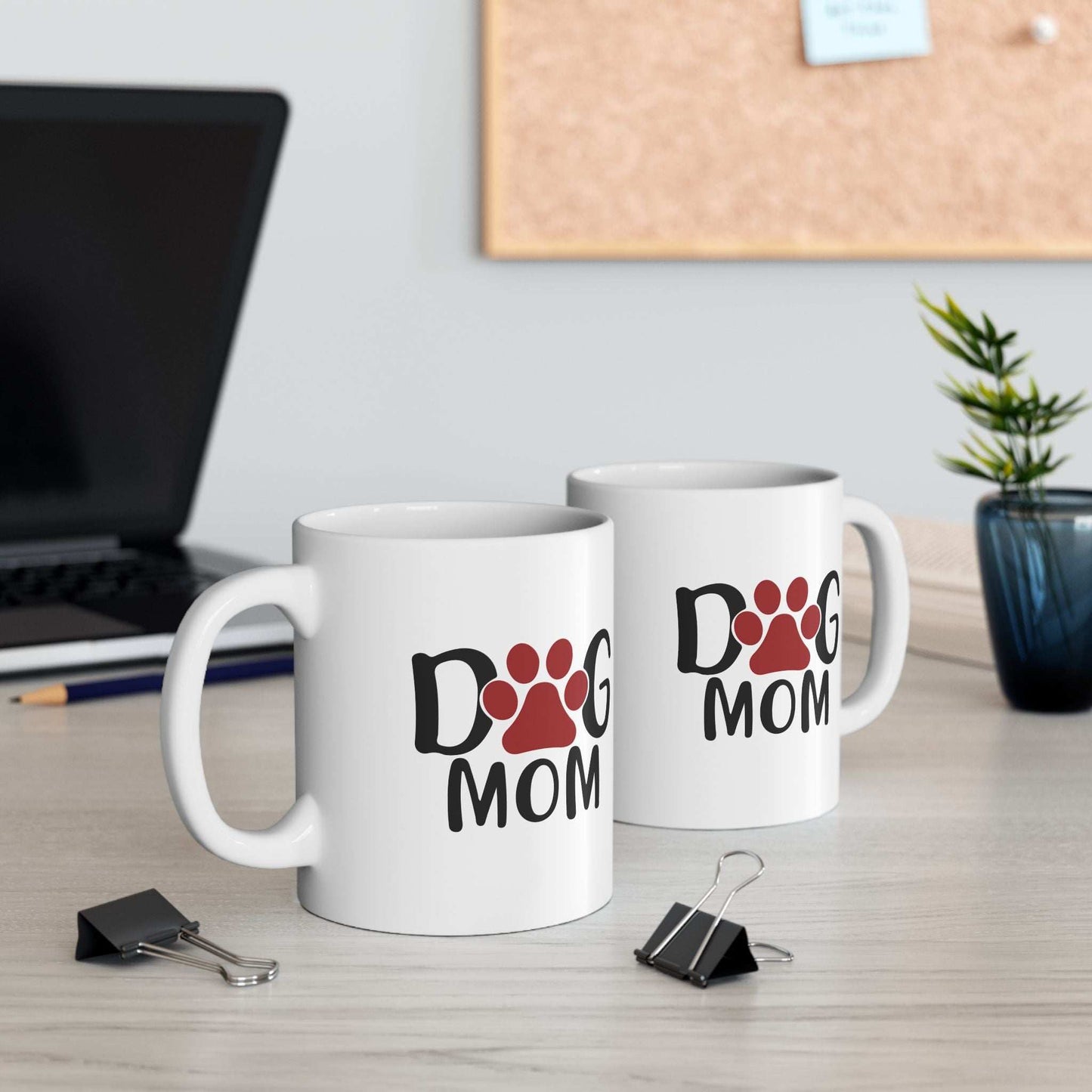 Dog Mom Ceramic Mug - Perfect Gift for Pet Lovers - Purrfect Pet Haven