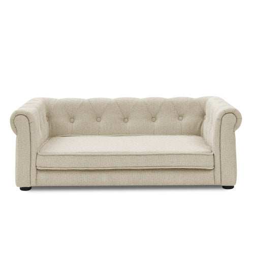 Elegant Rectangular Pet Sofa Bed For Medium And Large Dogs - Purrfect Pet Haven