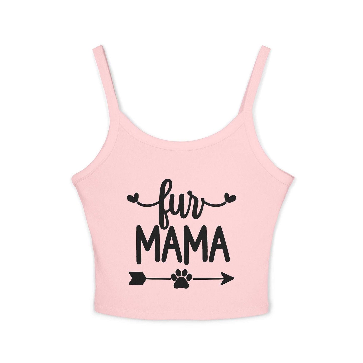 Fur Mama Spaghetti Strap Tank Top - Perfect for Dog Moms - Purrfect Pet Haven