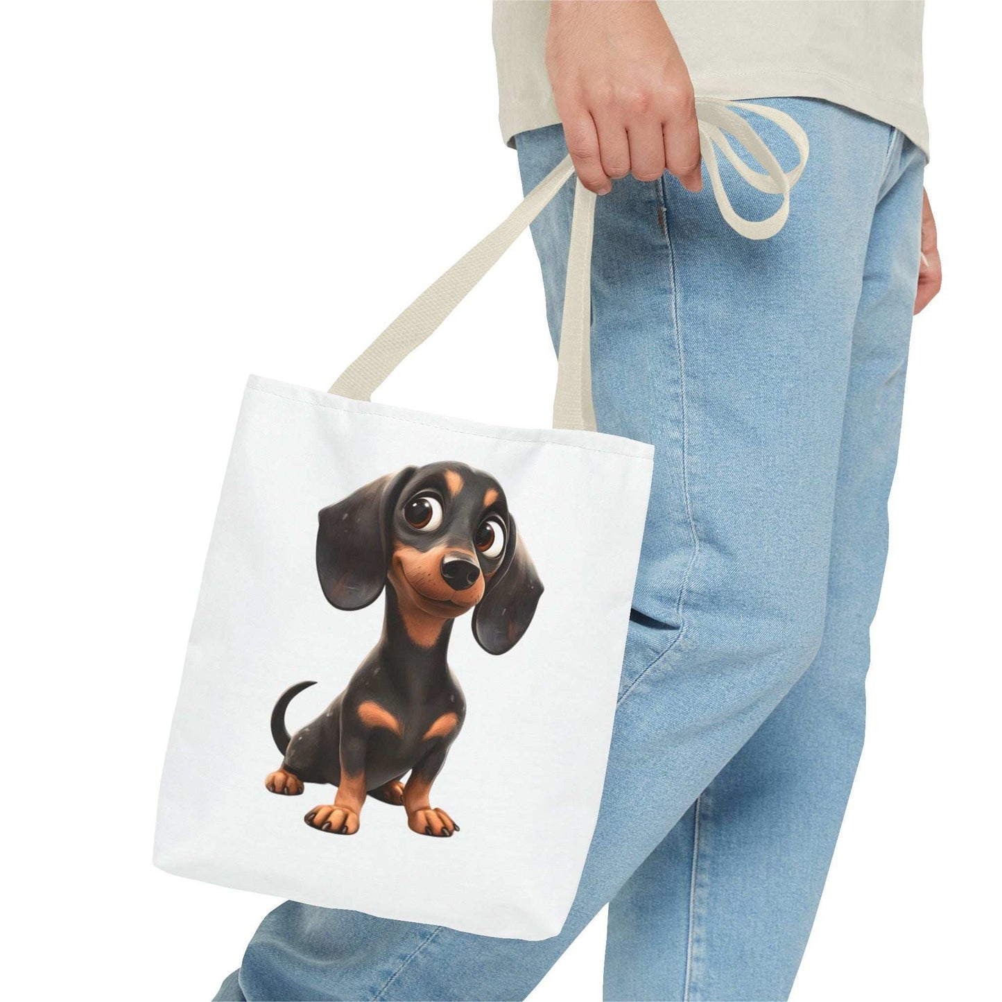 Cute Dachshund Tote Bag | Adorable Dog Lover Accessory | Purrfect Pet Haven
