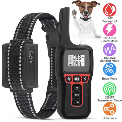 Pro Range Trainer - 3280FT Waterproof Dog Training Collar - Purrfect Pet Haven