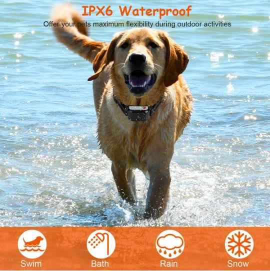 Dog Wireless Fence + Training Collar - 990ft Range Waterproof - Purrfect Pet Haven
