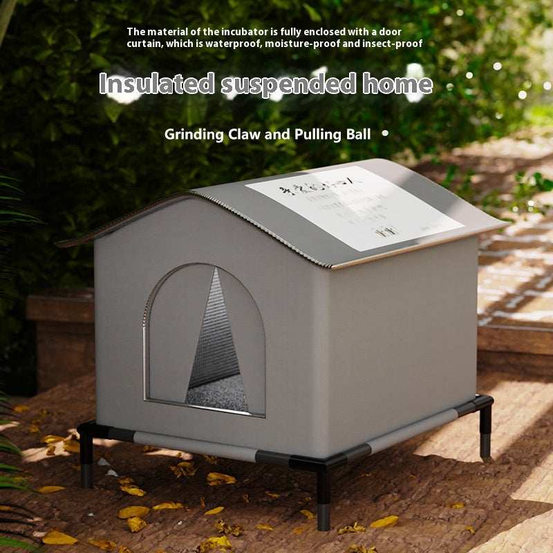 Waterproof Love Stray Cat Nest - Warm Shelter - Purrfect Pet Haven