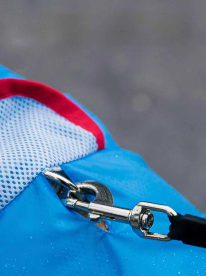 Dinosaur Style Waterproof Dog Raincoat with Hood
