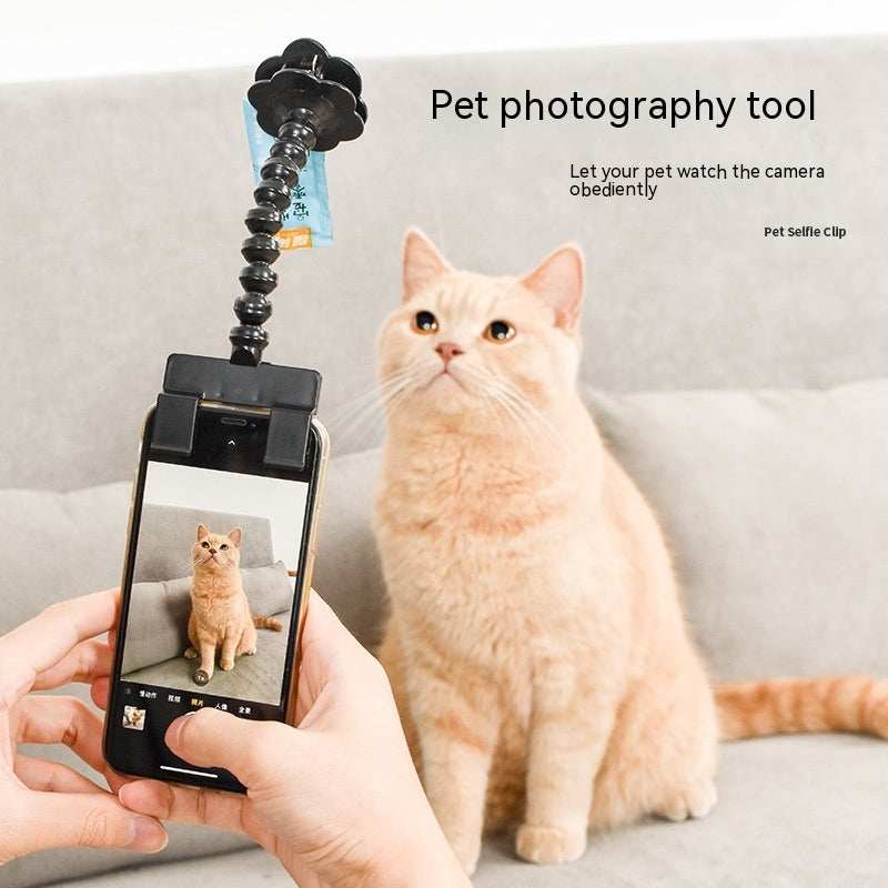 Pet Selfie Stick - Mobile Phone Camera Holder for Dogs & Cats - Purrfect Pet Haven