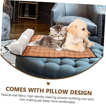 Cooling Mat For Pets - Ice Silk Pad For Cats And Dogs To Beat The Heat In Summer - Purrfect Pet Haven
