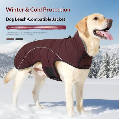 Winter Dog Jacket - Thickened Double-Layer Insulated Vest - Purrfect Pet Haven