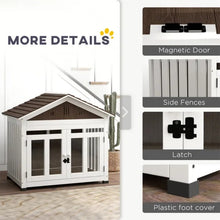 Elegant Haven Crate - Wooden Dog Furniture Kennel - Purrfect Pet Haven