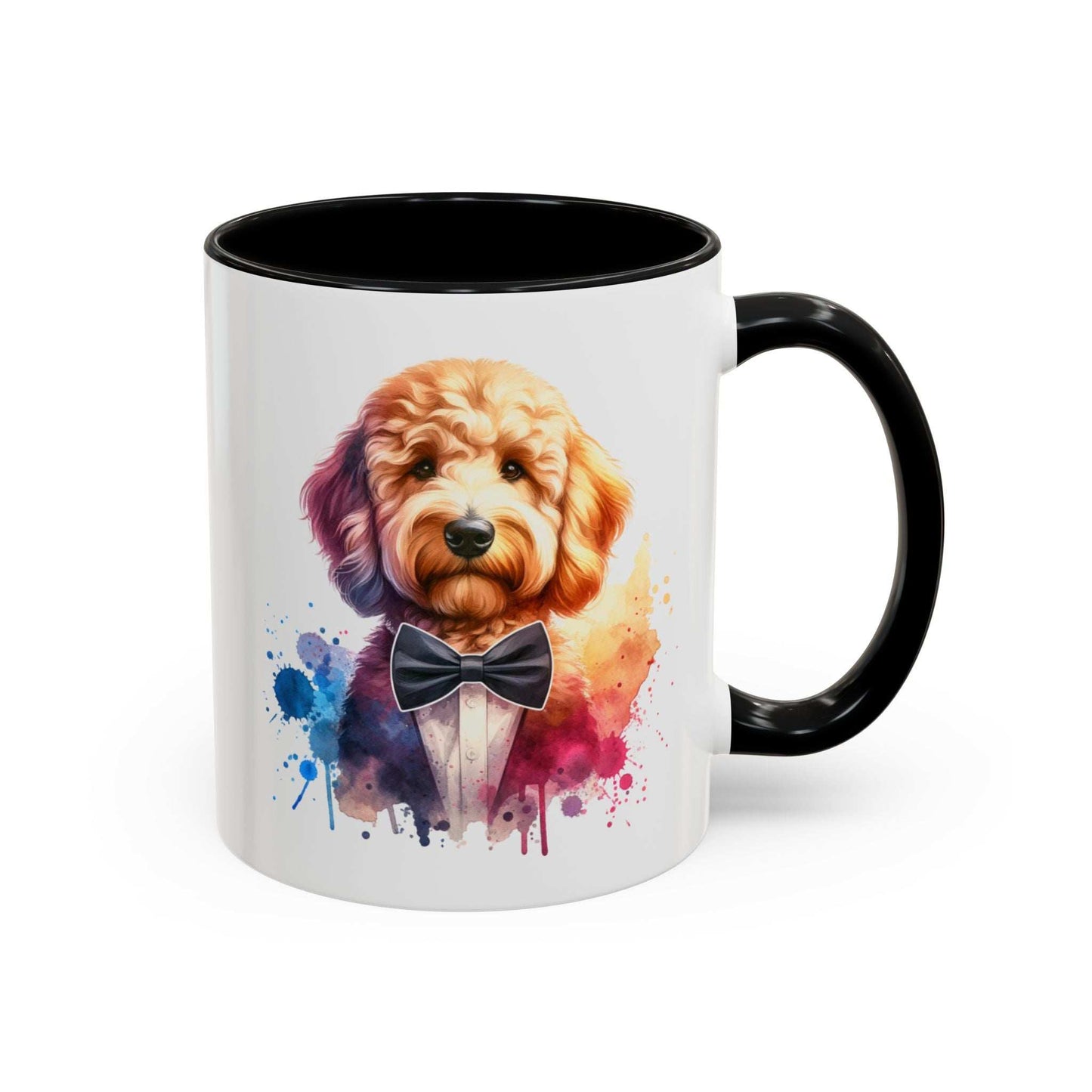 Watercolor Dog Lover Coffee Mug - 11oz & 15oz Accent Mugs for Pet Owners | Purrfect Pet Haven