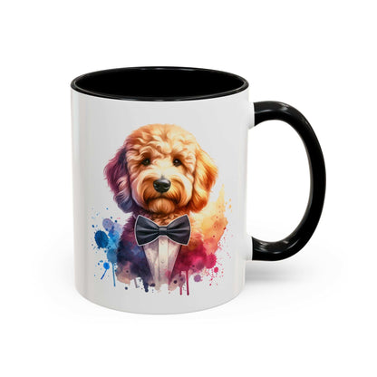 Watercolor Dog Lover Coffee Mug - 11oz & 15oz Accent Mugs for Pet Owners | Purrfect Pet Haven