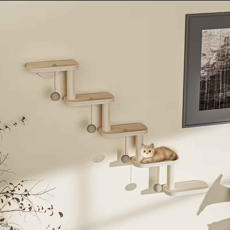 Cat Wall Climbing Frame Modular - DIY Multi-Level Activity