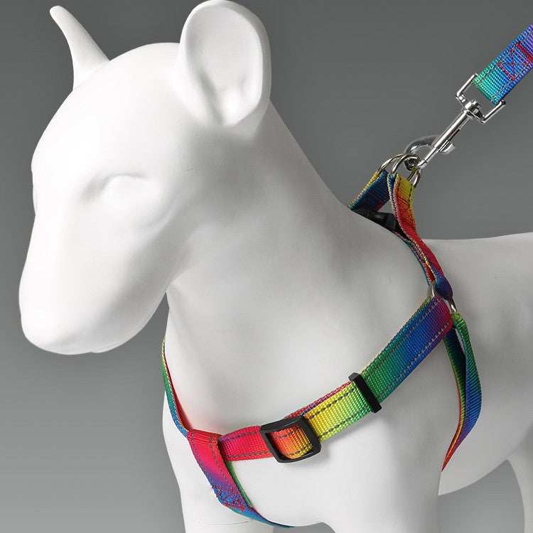 Creative Color Dog Leash Pet Vest Harness - Purrfect Pet Haven