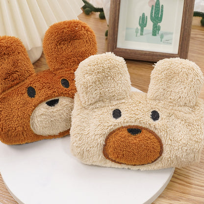 Bear Ears Fleece Coat - Warm Winter Pet Outfit - Purrfect Pet Haven