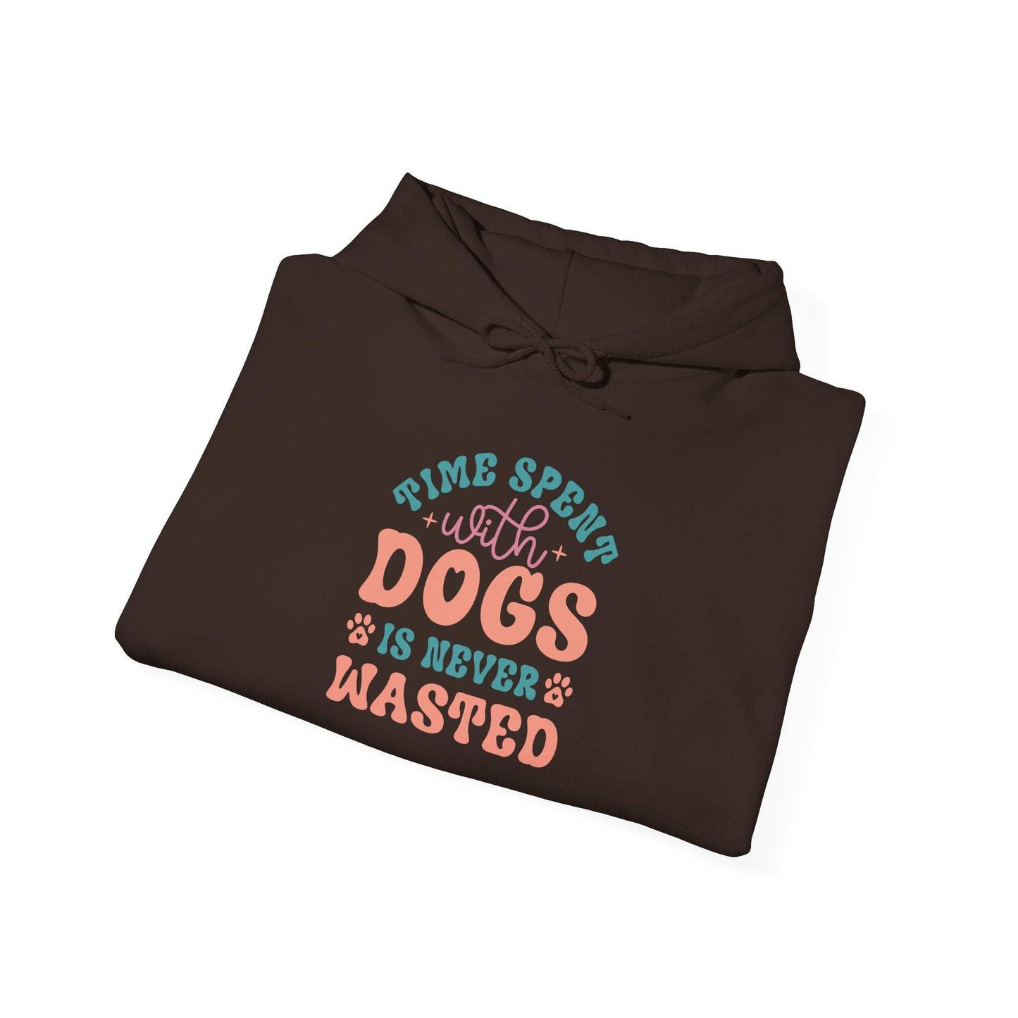 Time Spent with Dogs Hoodie - Perfect for Dog Lovers | Purrfect Pet Haven